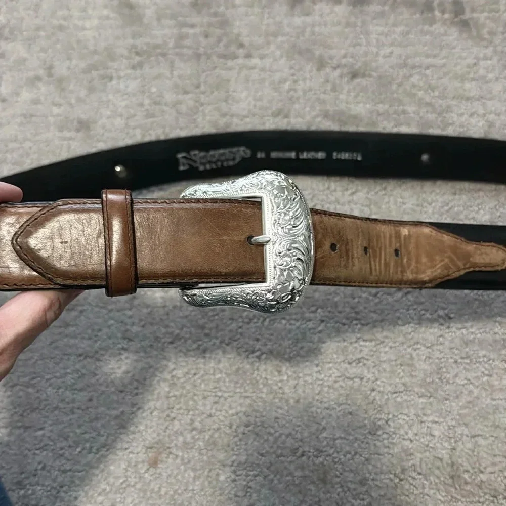 Nocona Belt Co Genuine Leather Belt, size 44. - Picture 8 of 10